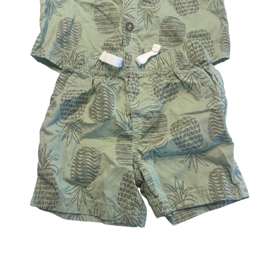 Carters 2 Piece Hawaiian set 12m nwot - Picture 3 of 4